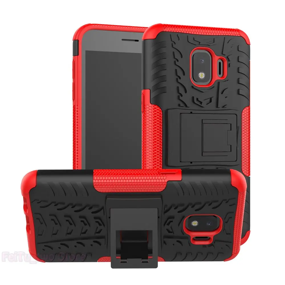 Coque For Samsung Galaxy J2 Core SM-J260F/DS SM-J260G/DS Plastic Case J2Core 2018 J260 SM-J260F SM-J260M/DS Armor 2 in 1 Cover |