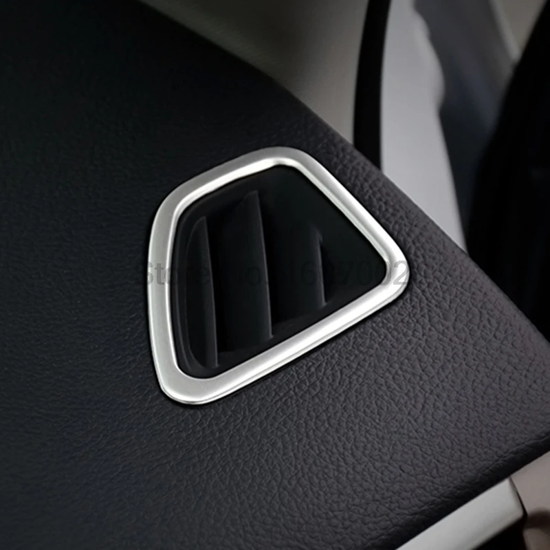 Для Jeep Cherokee 2014 2015 хромированный Стайлинг Автомобильный интерьер верхнее кондиционирование вентиляционные отверстия переменного тока Выхо...