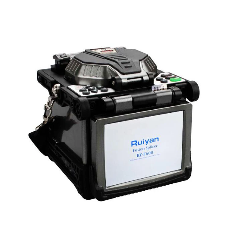 Английский язык меню RY F600P Цифровой оптический волокно сварочный аппарат FTTH