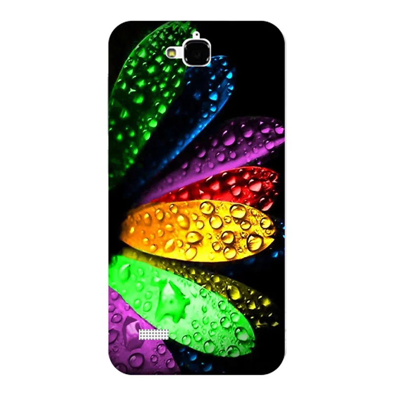 ZX14 Чехол для телефона huawei Honor 3C Lite Play Honor Holly чехол для телефона с кошкой бабочкой и цветами Силиконовая задняя крышка для huawei Honor 3C Lite - Цвет: ZX14