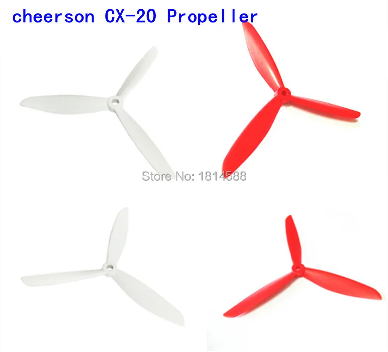 Cheerson CX 20 CX20 Квадрокоптер летательный аппарат Запчасти красный и белый защитное