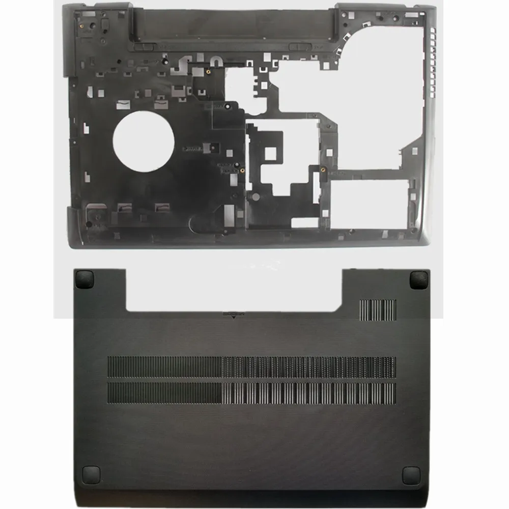 D and E Shell Новинка для lenovo G500 G505 G510 G590, передняя крышка для ноутбука, чехол для рук/Нижняя крышка для ноутбука, черная серия - Цвет: D and E Shell