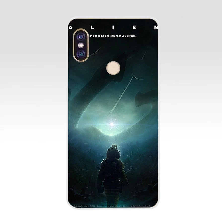 16AQ Alien Vs Predator Artwork Soft Silicone Tpu Cover phone Case for xiaomi redmi 6 pro note 5 plus 4 4x mi 8 | Мобильные телефоны