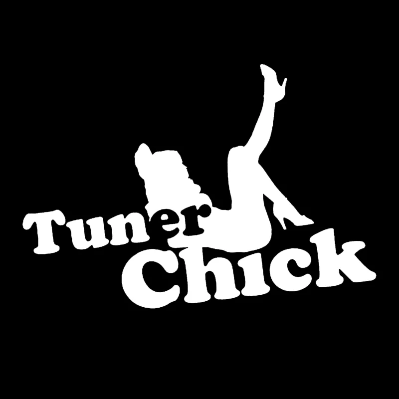Tuner Chick Sexy Leg Raising Woman Beauty Temptation Body Car Stickers Decals Door Rear Window Sticker | Автомобили и мотоциклы