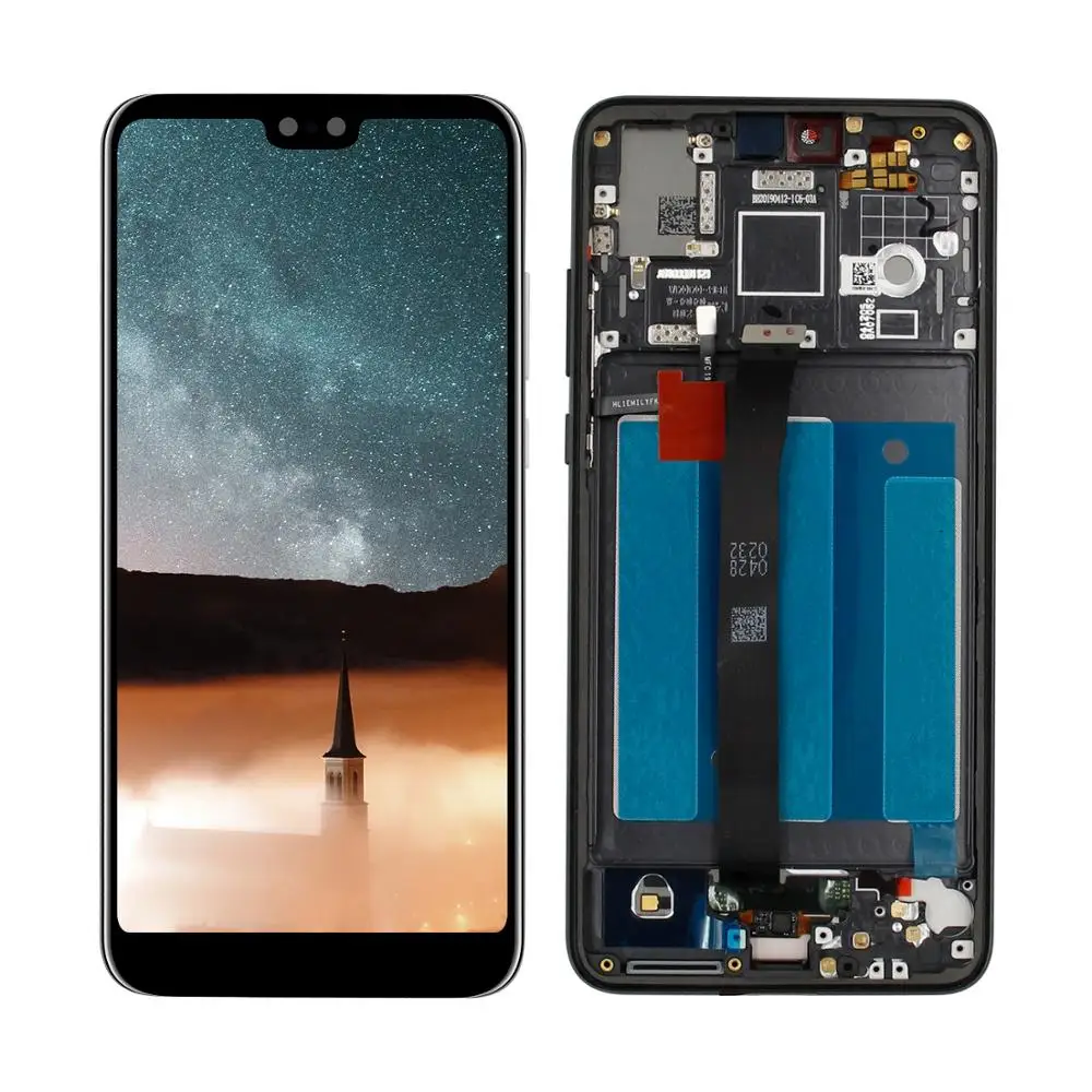 For Huawei P20 EML L29 L22 L09 AL00 LCD Screen Touch Digitizer Assembly With Frame Free Tools | Мобильные телефоны и