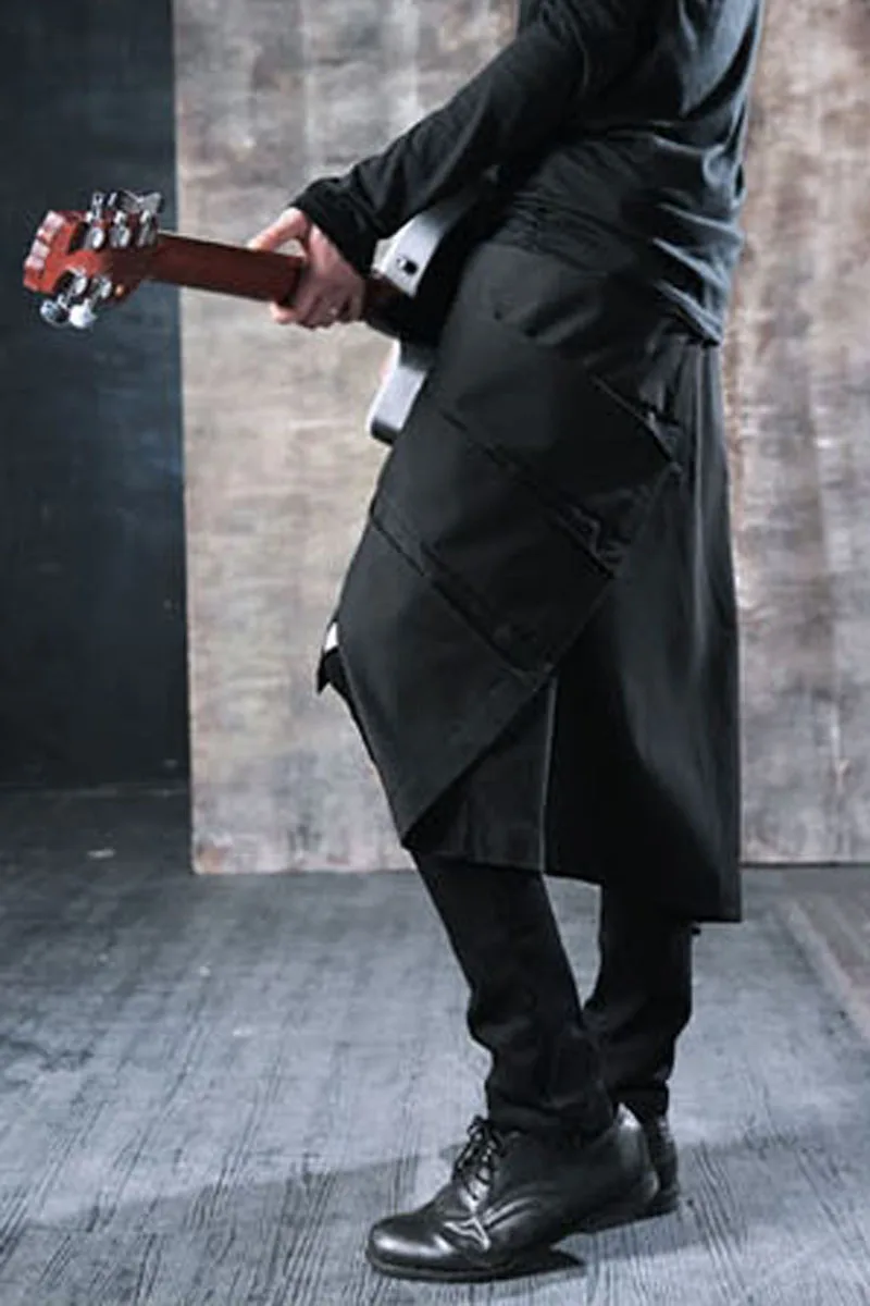 2018 мужские костюмы для ночного клуба певицы модные штаны с длинной юбкой и