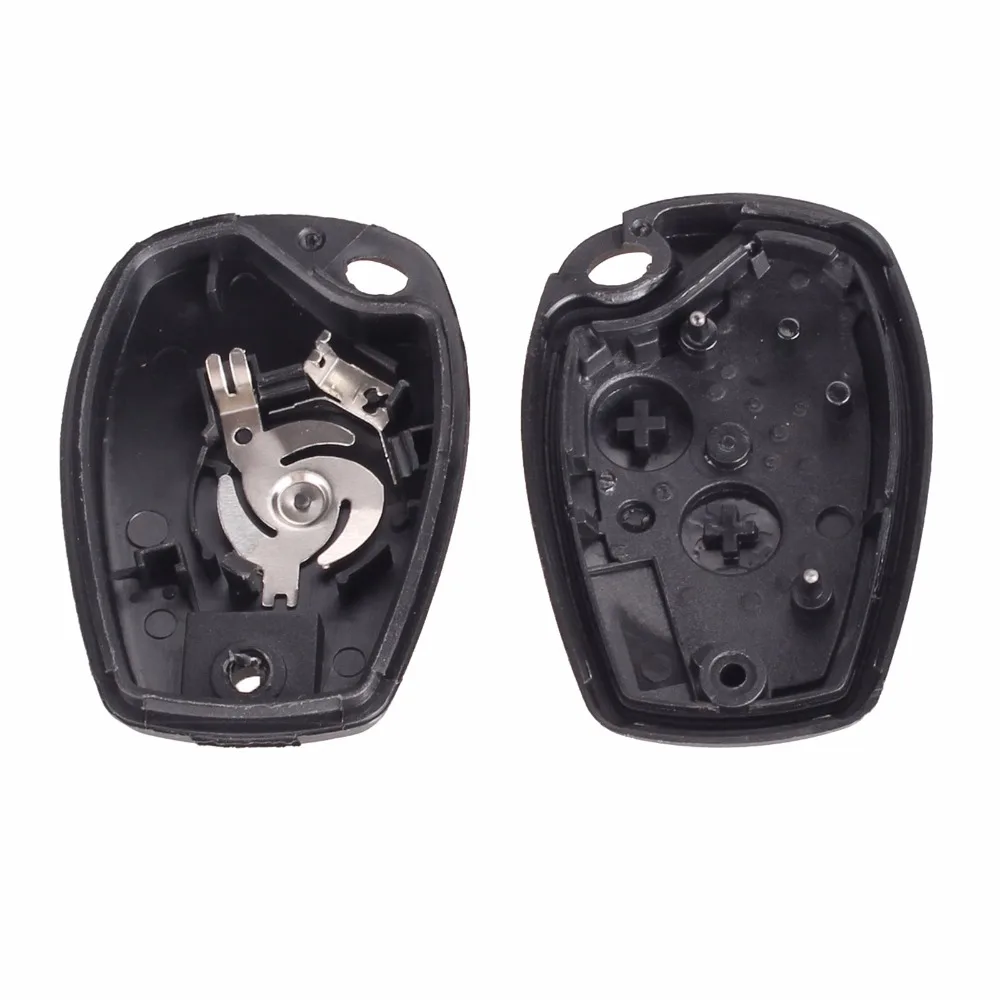Чехол KEYYOU 10XNo Blade с 2 кнопками для Renault Megane Modus Espace Laguna Duster Logan DACIA Sandero Fluence Clio Kangoo|case