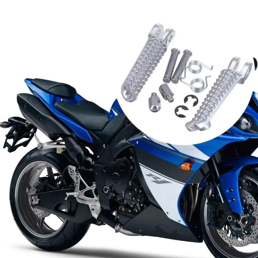 Triclicks мотоциклетные передние ножки хромированные черные подножки Новые педали