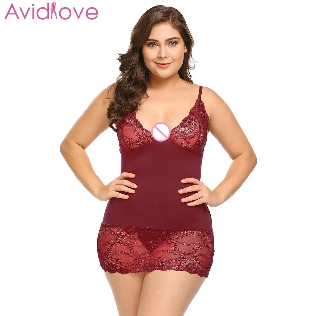 Avidlove женское сексуальное нижнее белье больших размеров эротические костюмы Babydoll