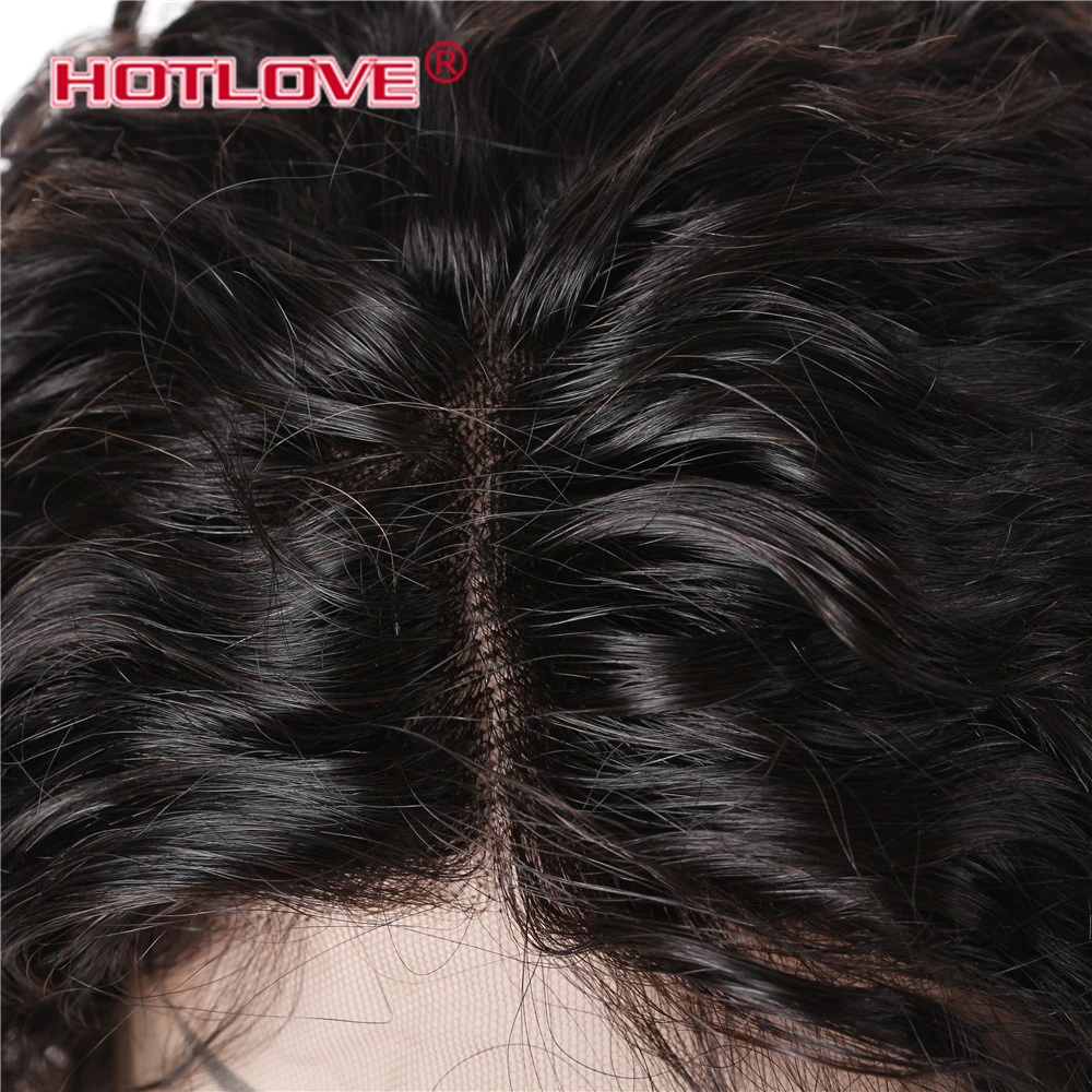 Hotlove Curly Short Bob Wig Brazilian Remy Hair Lace Front Human Wigs For Women Frontal Pre Plucked 8 - 12 inch | Шиньоны и парики