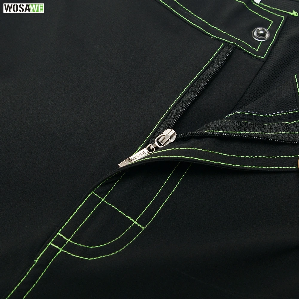 WOSAWE летние мужские мотоциклетные шорты Мотокросс гонки горнолыжные свободные