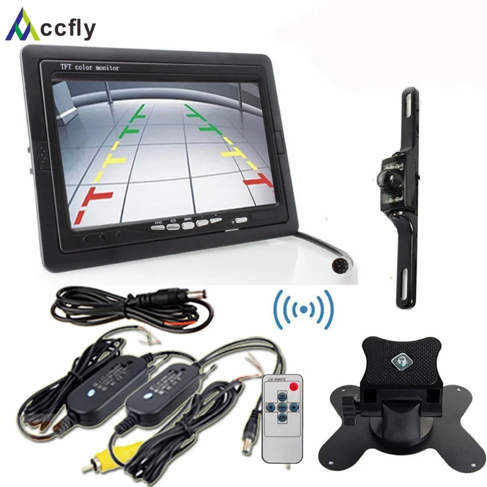 Accfly Беспроводной Автомобильная резервная копия камера заднего вида для парковки