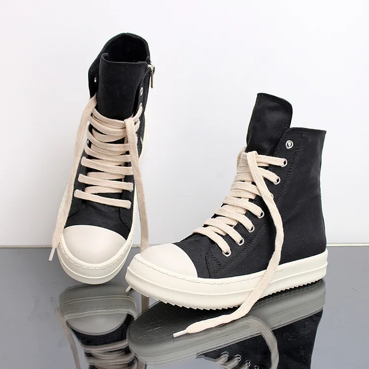 Size 35-46 Hip Hop Mens high top sneakers Casual Shoes lovers Tenis Sapato Masculino retro platform Sneakers Basket zipper | Обувь