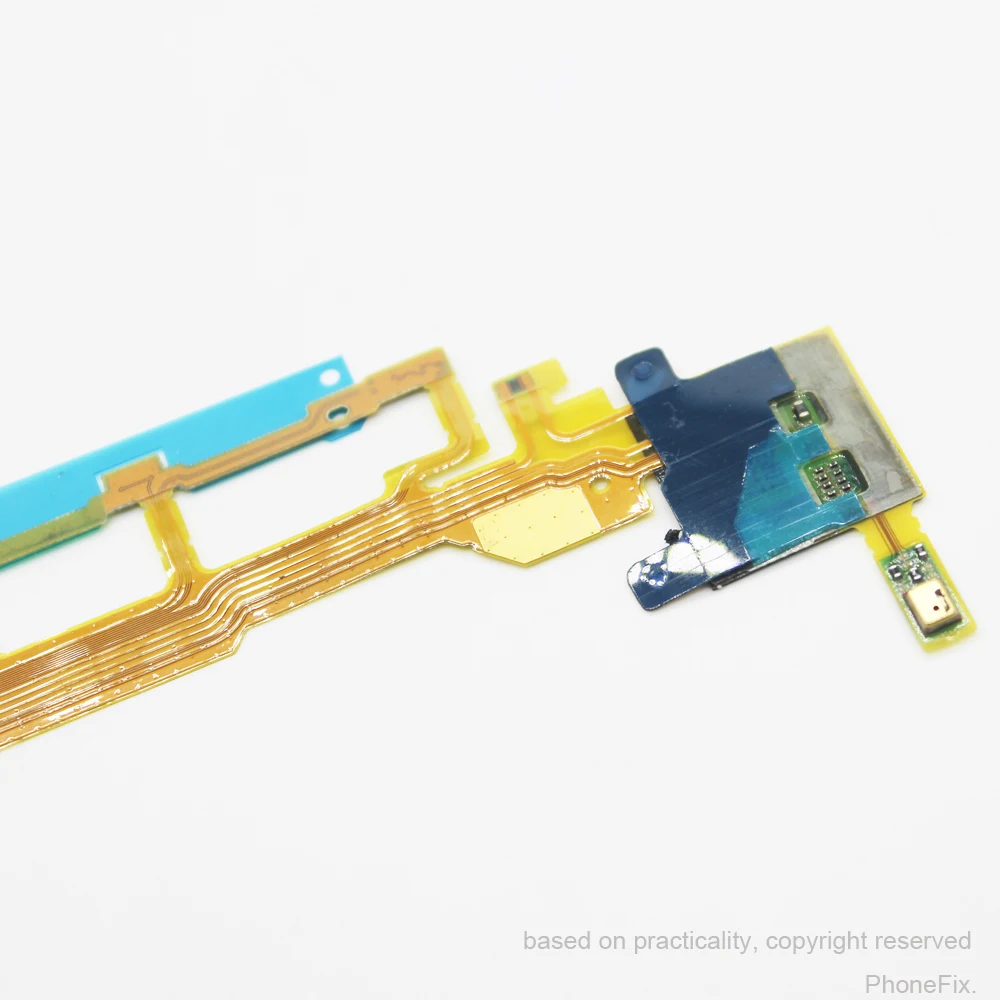 100 шт./лот оригинальная запасная Кнопка питания гибкий кабель для микрофона Sony