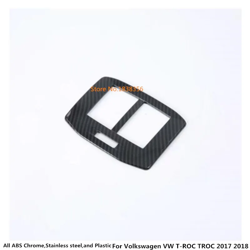 Подлокотник из углеродного волокна для Volkswagen VW T-ROC TROC 2017 2018 2019 2020 2021 | Автомобили и
