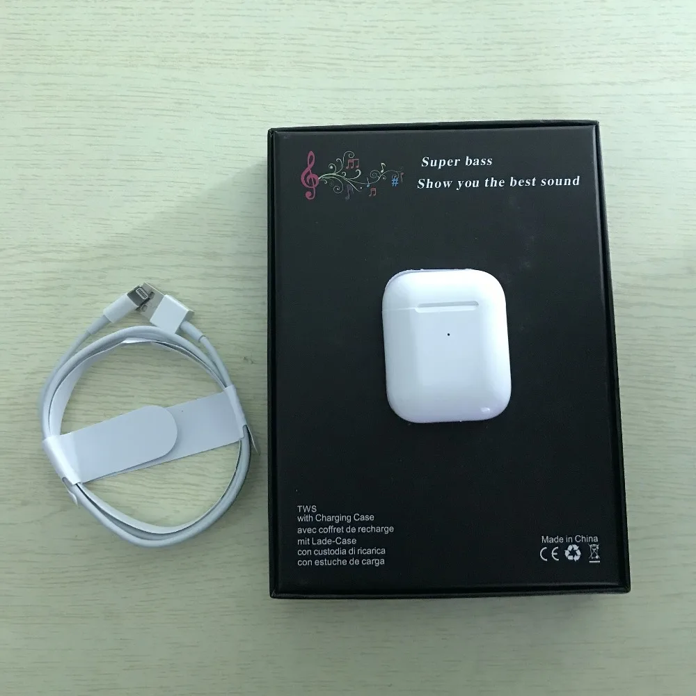 Поддержка беспроводной зарядки! i21 TWS 1:1 Размер AP2 pop функция Bluetooth наушники для смартфонов PK w1 чип PK i10 i20 i13 i15 tws