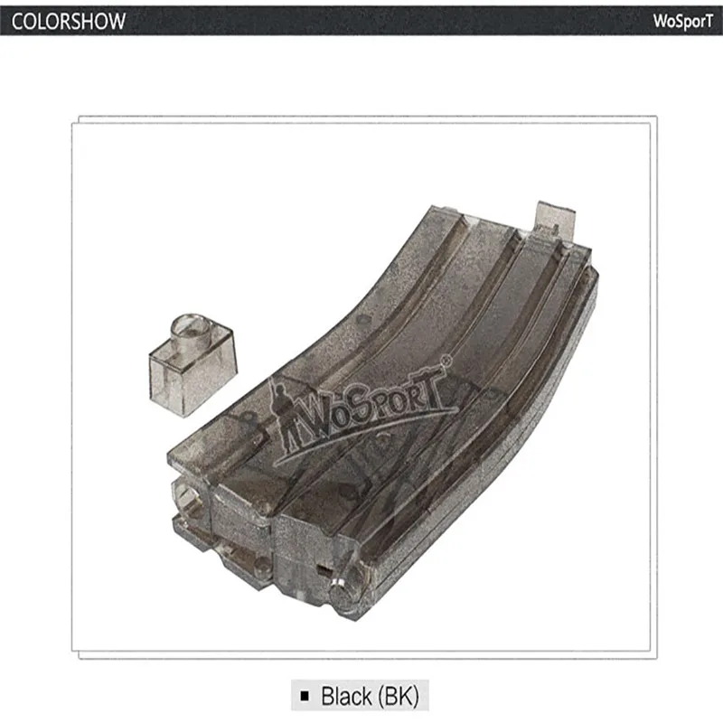 Черный OutdoorAirsoft Пейнтбол пластик 500rd скоростное заряжающее устройство BB скоростной погрузчик тактический военный BB ящик война игровое оружие Охотничьи аксессуары - Цвет: Черный