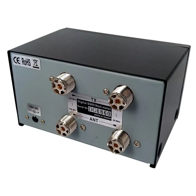 DG-503 цифровой счетчик SWR &amp Watt с ЖК-дисплеем постоянное соотношение волн 1 6-60