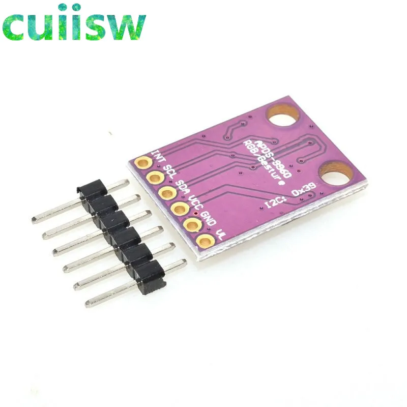 10 шт. DIY RGB датчик жеста для торгового центра фотокамера 9960 интерфейса arduino I2C 3 В