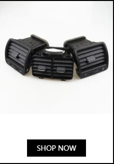READXT черный Задний центральный воздушный A/C выход вентиляционный узел Аксессуары для VW JETTA 5 Golf 6 MK6 MK5 Rabbit 1KD819203 1KD 819 203