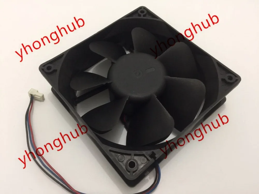 Delta Electronics WFC1212BE F00 Сервер охлаждающий вентилятор DC 12V 0.65A 120x120x38 мм версия 3 провода |