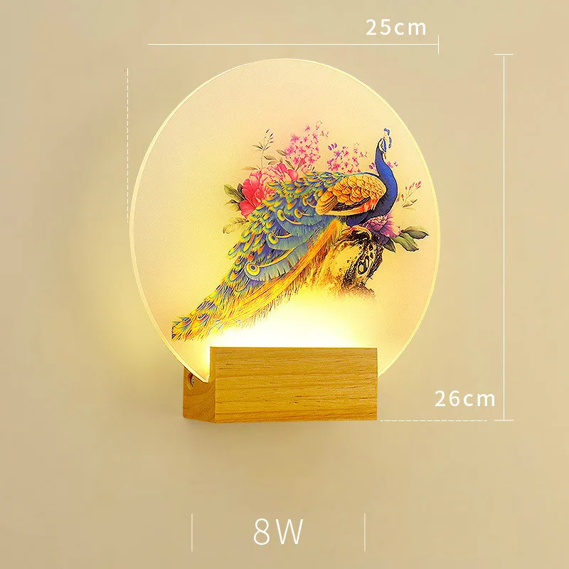 Дерево Искусство Бра Настенные светильники Рождественские декоративные Детская