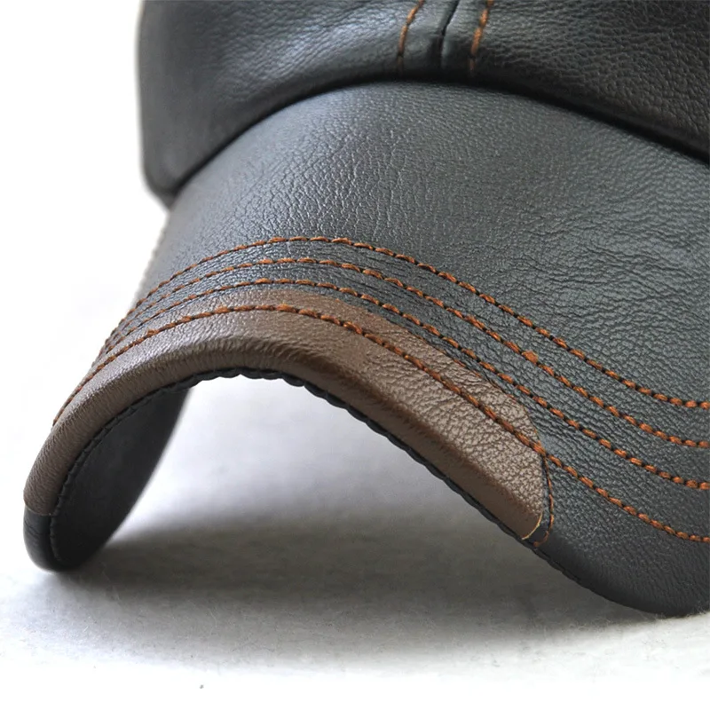 Мужская Бейсболка [JAMONT] модная уличная Кепка из искусственной кожи Snapback 2020|baseball cap