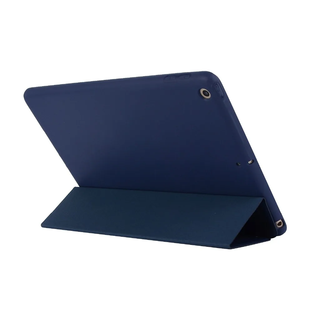 Силиконовый чехол Fanshu с полным покрытием для iPad 2018 2019 Pro со складной подставкой и