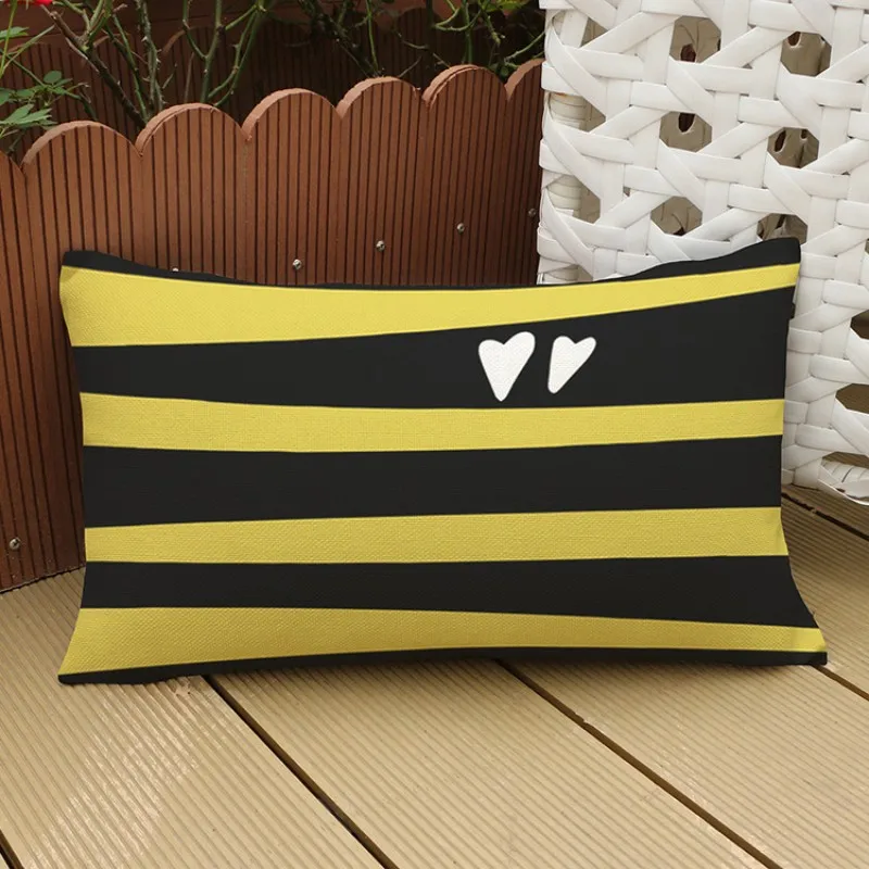 Современное украшение для дома принт музыкальных нот Желтый прямоугольник