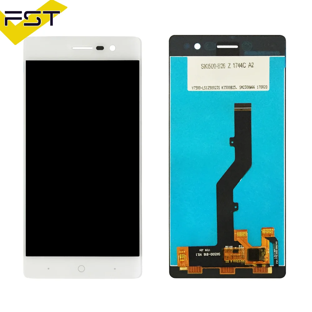 Абсолютно новый для ZTE Blade A603 ЖК дисплей и кодирующий преобразователь сенсорного
