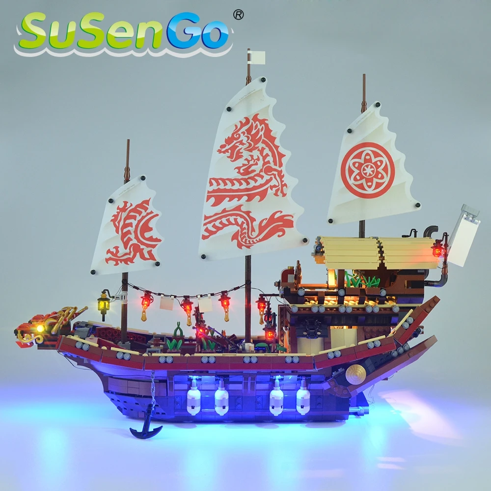 SuSenGo светодиодный светильник комплект для 70168 | Игрушки и хобби