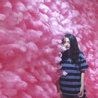 Розовый 15-20 см перья день рождения страуса украшение свадьбы перо поставки белые фоны фото реквизит вечерние украшения стены