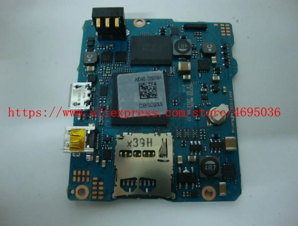 Motherboard para Samsung Nova Original Placa Principal Nx2000 Mainboard Reparação Câmera Parts 95%