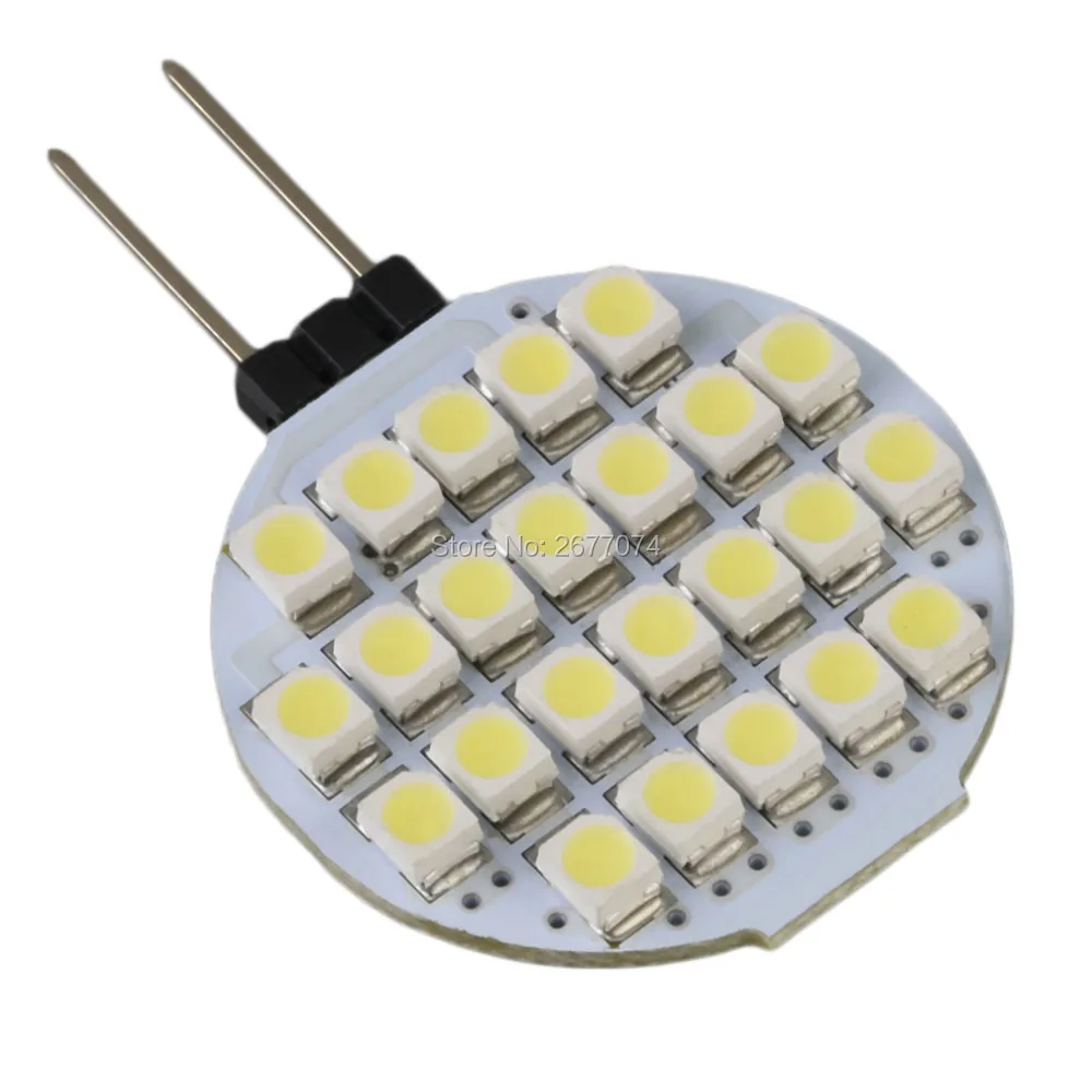 

G4 3W Wall lamp Night light 24 LEDS SMD3528 200LM DC12V Warm White or Cool White LED Spotlight 1PCS JTFL076-1