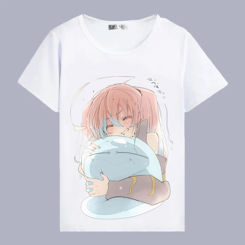 15 Футболка для косплея «That Time I Got Reincarnated as a Slime», летняя футболка в стиле аниме «Rimuru Tempest», Женская/Мужская футболка, костюм для косплея - Цвет: 15