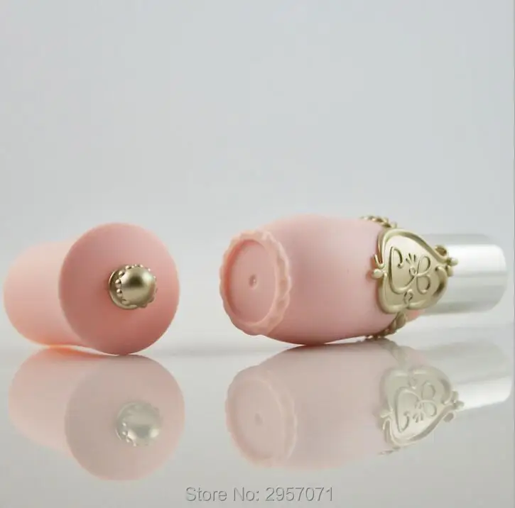 Mini DIY Empty Lipstick Tube Pink Black Makeup Lips Cosmetic Containers Packaging Refillable Bottles Wholesale 300pcs | Красота и