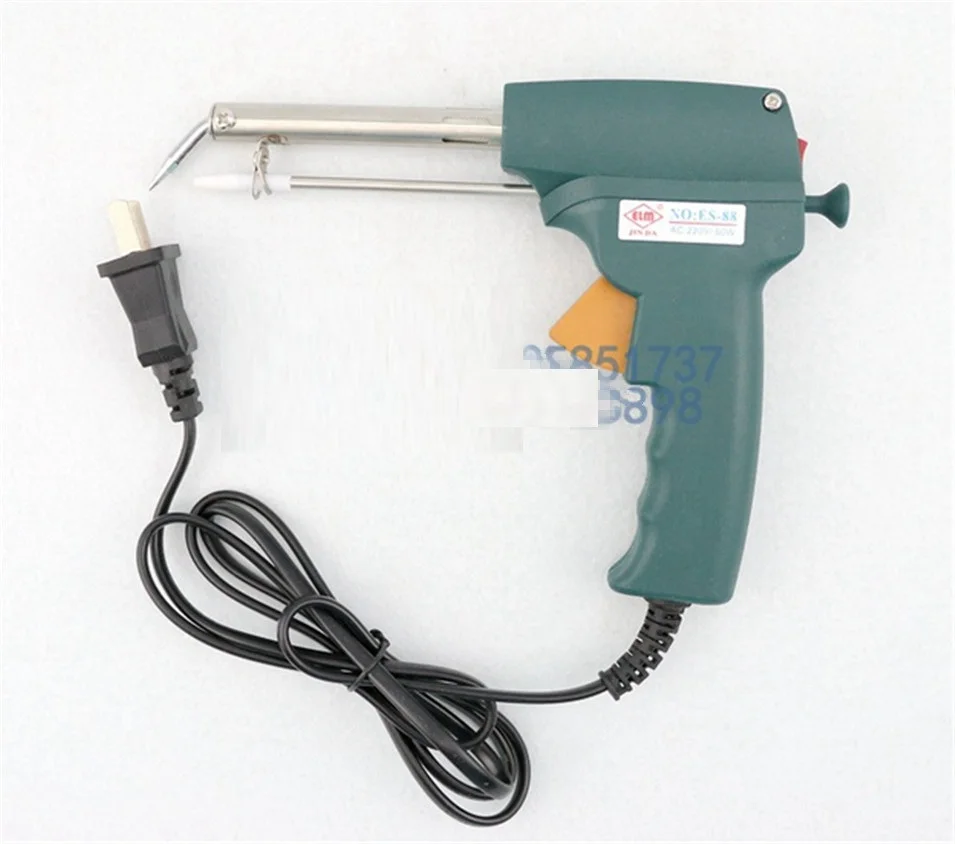 

Free shipping 60w 100~480C Temperature Adjustable single Hand Automatic Send Tin Electric heating weld solder Soldering Iron gun
