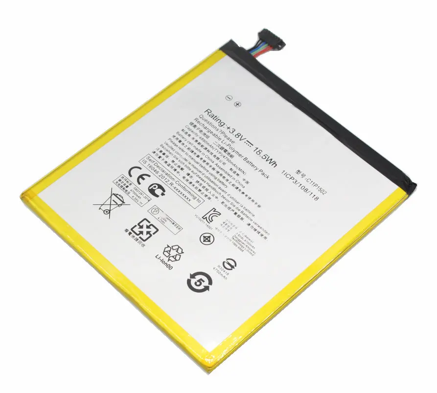 Сменный литий ионный аккумулятор для планшета ASUS ZENPAD 10 Z300C Z300CL Z300CG P023 P01T 4890 1 шт. 3 8