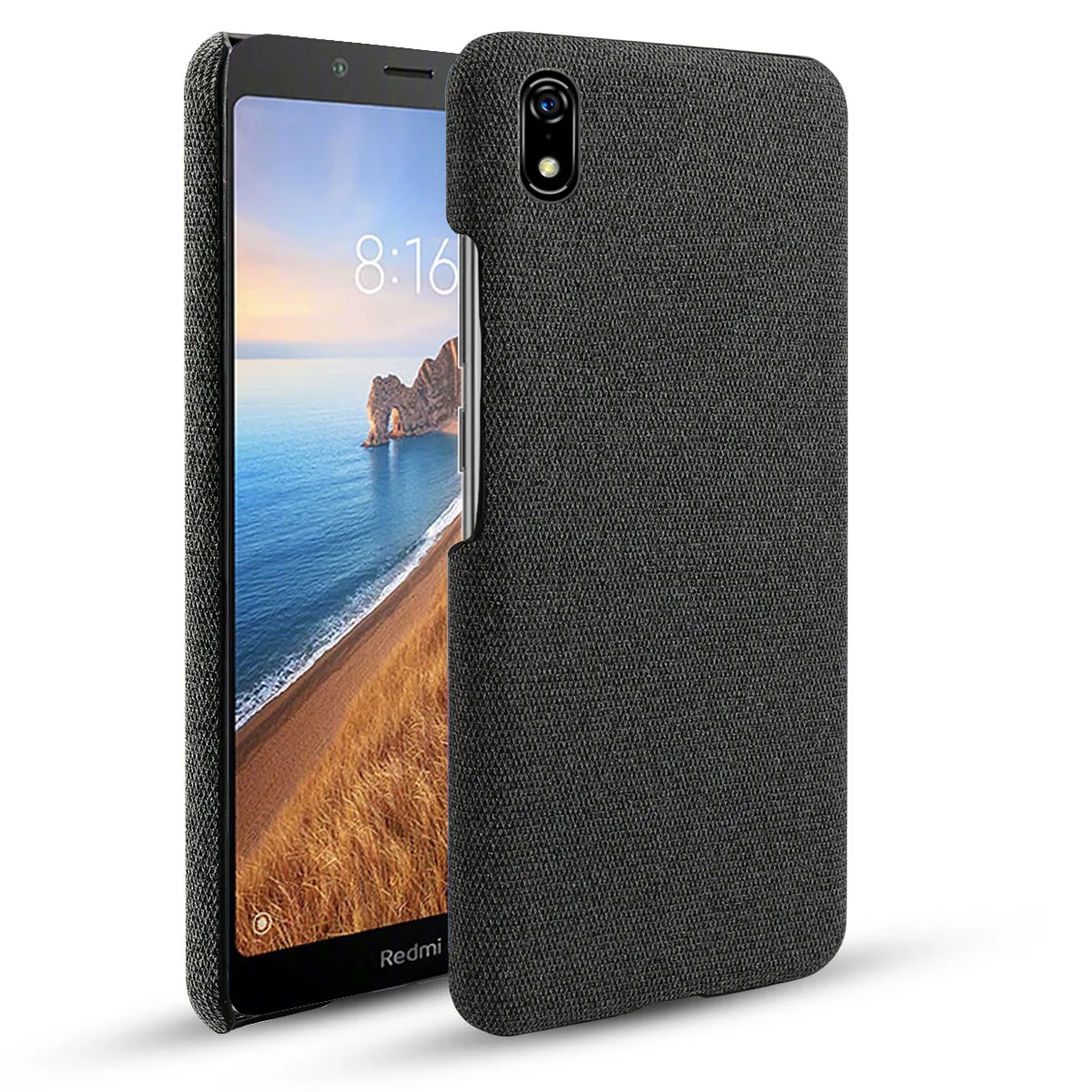 Для Xiaomi Redmi 7A чехол ультра тонкий задний Жесткий PC тканый тканевый защитный тканевый Текстурированный чехол Redmi K20 чехол K20 Pro противоударный