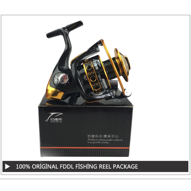 FDDL 12 + 1BB рыболовные снасти Рыбалка катушка карп 6000 Fishing Reel Рыболовные катушки