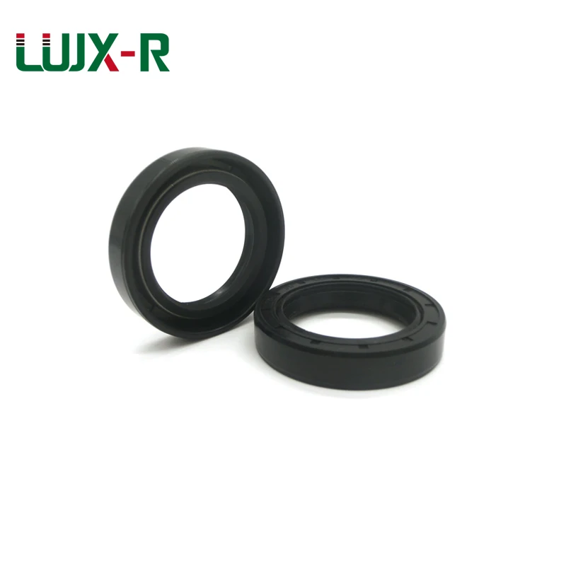 

LUJX-R 2pcs NBR Nitrile Rubber Gasket TC Skeleton Oil Seal Black Rotary Radial Seals Ring 43x72x12/44x60x7/44x62x10-44x75x12mm