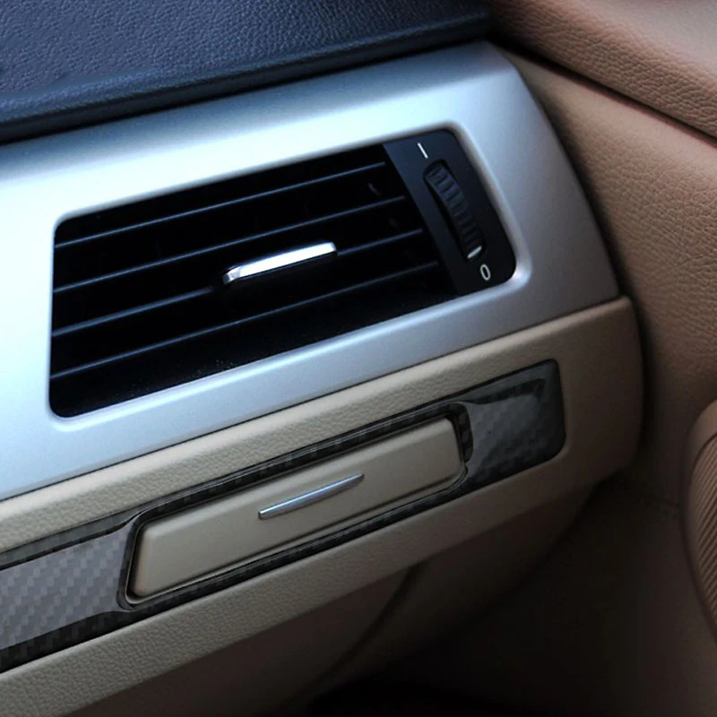 Для Bmw E90 E92 E93 LHD внутренняя отделка из углеродного волокна Copilot держатель для