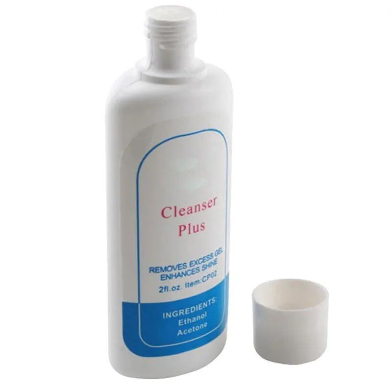 Очищающее средство жидкое удаление поверхности липкий слой остатки УФ удаление излишек ногтей акриловое масло для ногтей Очистка обезжириватель 1 шт
