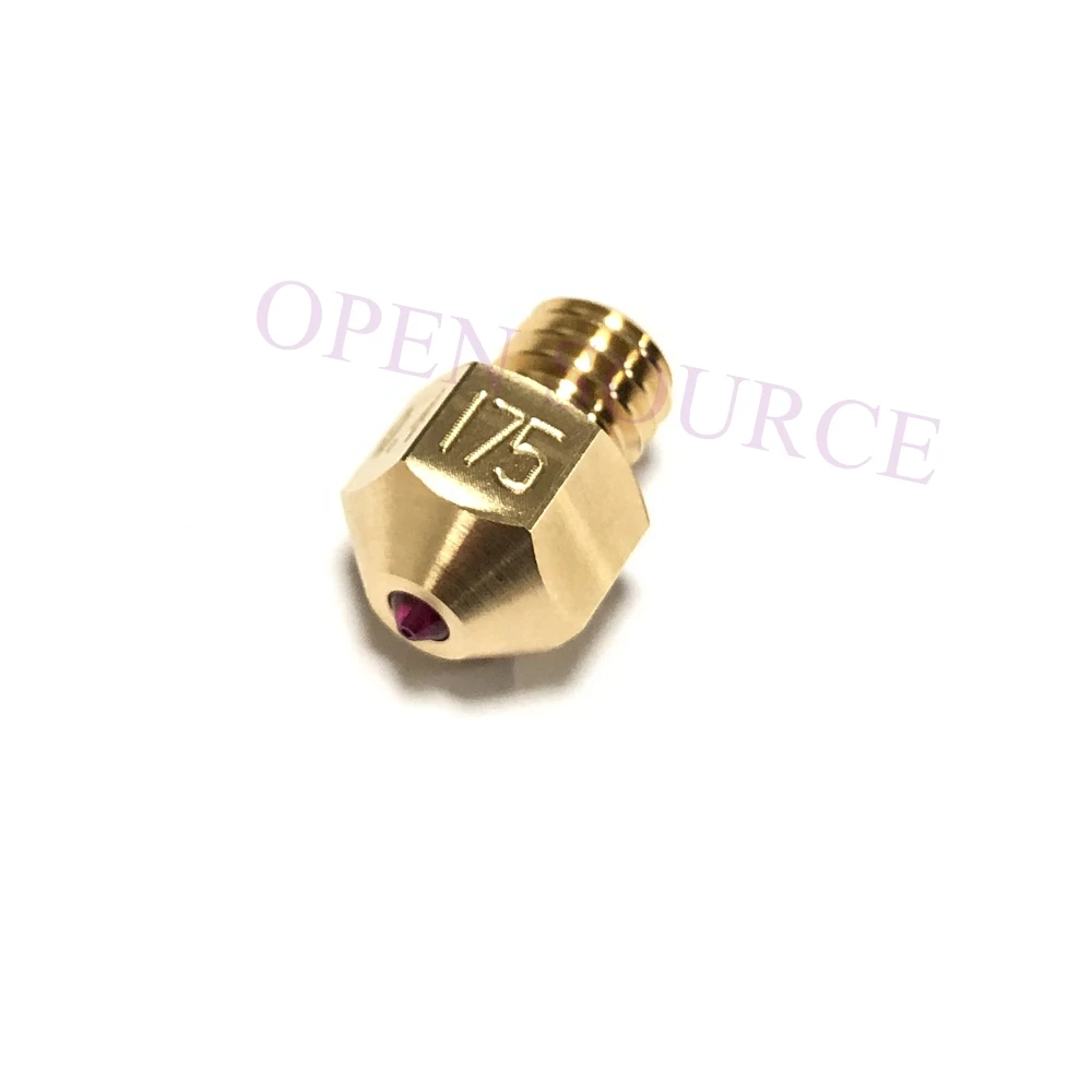 MK8 Olsson красный распылитель F/Creality CR-10, Ender 3 Prusa I3 MK 3D принтер печать PEEK, CPE PET, углеродное волокно, карбид бора