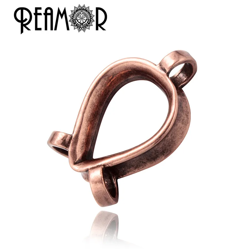 Металлические подвески для творчества REAMOR 5 шт. медные коннекторы с серебряным