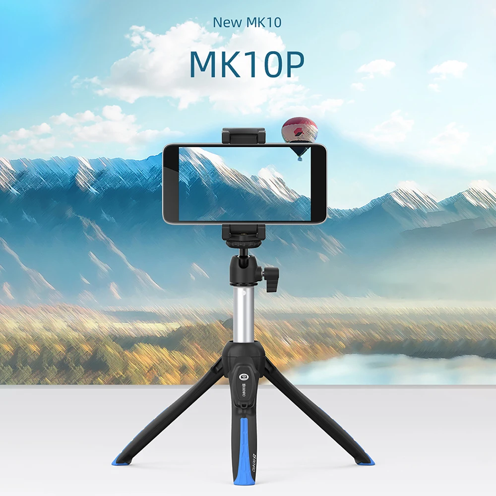 Benro MK10 II комбо переносной штатив селфи палка для iPhone XS MAX X 8 samsung huawei P30 DJI OSMO