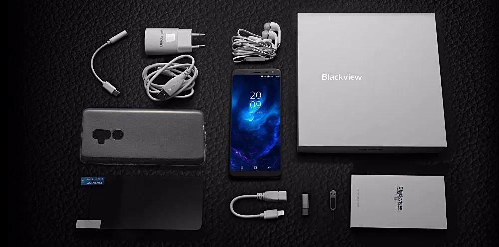 Blackview S8 5 7 дюйма 18:9 смартфон 4G RAM 64g ROM четыре Камера mt6750t восемь ядер 1440*720 LTE