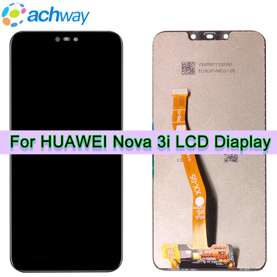 ЖК дисплей для Huawei Nova 3i с сенсорным экраном и дигитайзером в сборе сменный 3 3e