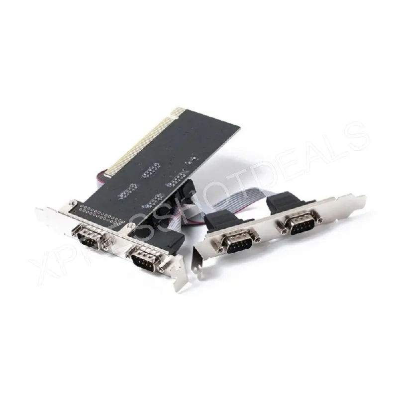 PCI 4 порта RS232 9 контактные порты последовательная плата расширения|pci expansion|pci rs232