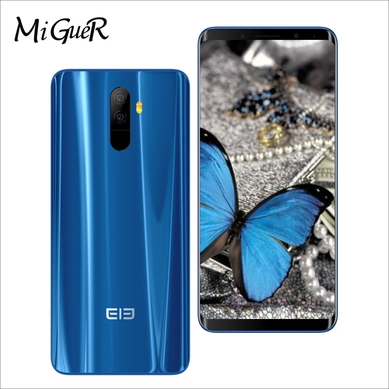 Elephone U 18:9 дюймов 5 99 мобильный телефон 6 ГБ оперативная память 128 Встроенная Android 8 1